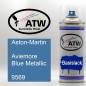 Preview: Aston-Martin, Aviemore Blue Metallic, 9569: 400ml Sprühdose, von ATW Autoteile West.